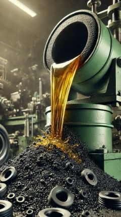 Endüstriyel makineler için motor yağları, hidrolik ve teknik sıvılar