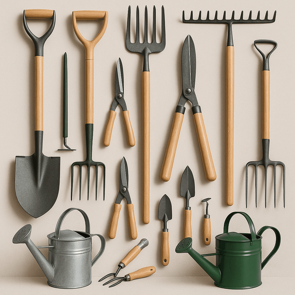 Bahçe aletleri, sulama ve bakım ekipmanları