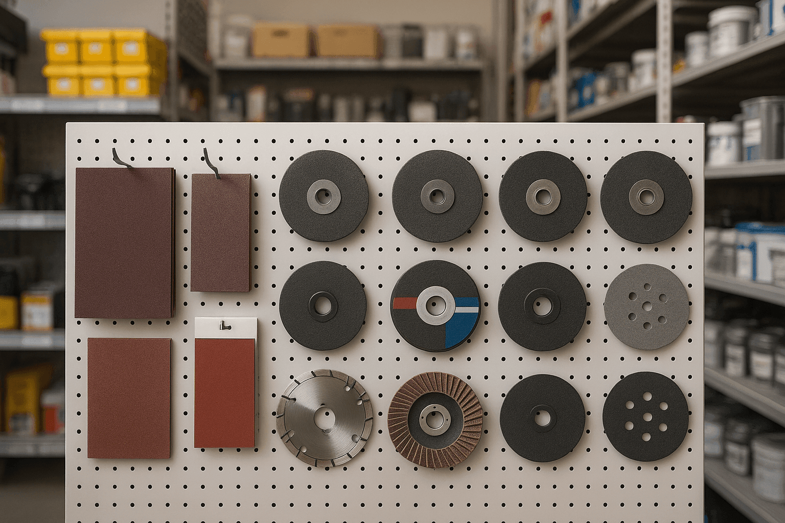 Zımpara, taşlama ve kesici disk çeşitleri