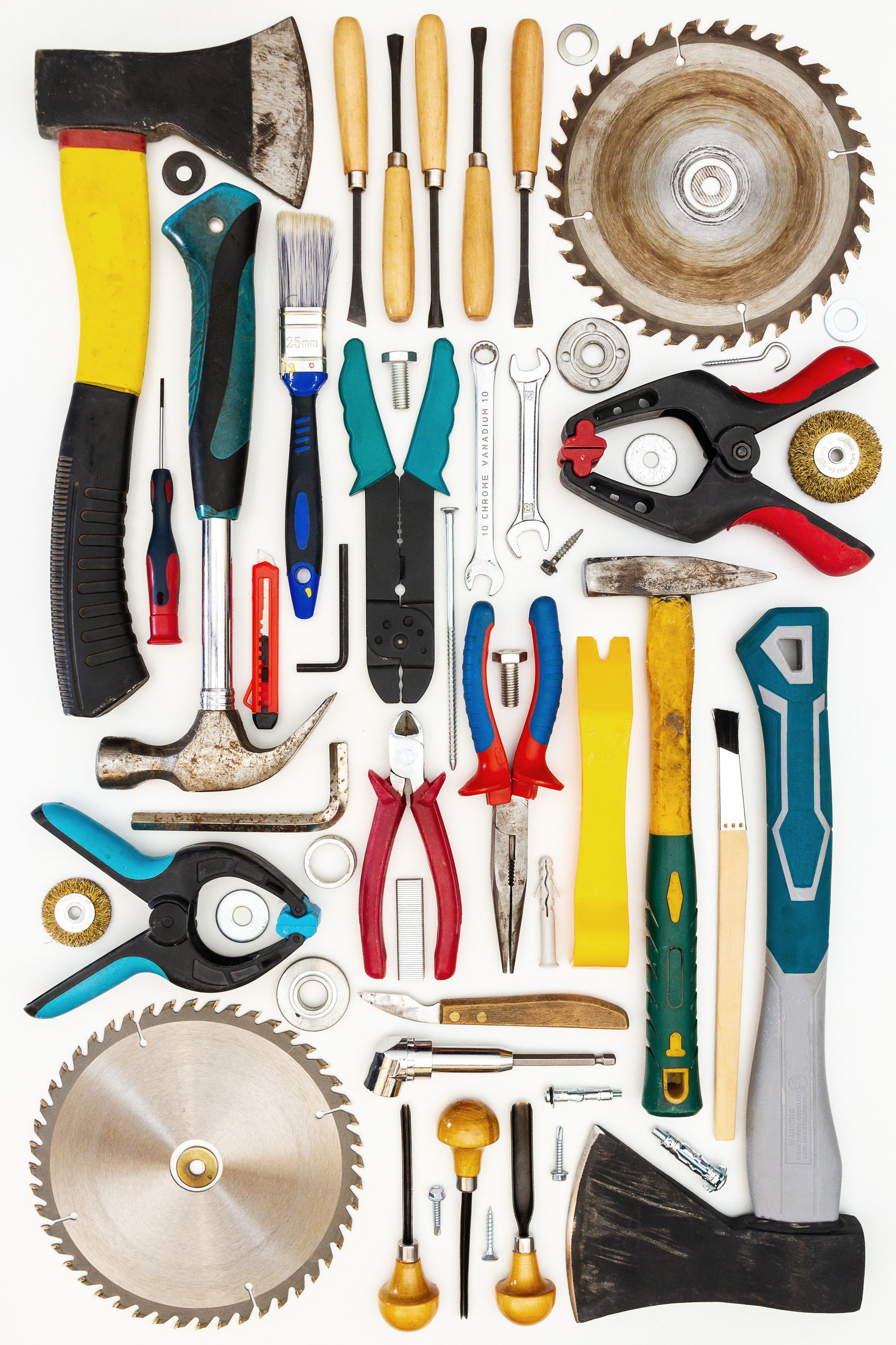 Günlük ve endüstriyel kullanıma uygun geniş hırdavat ürünleri çeşitleri